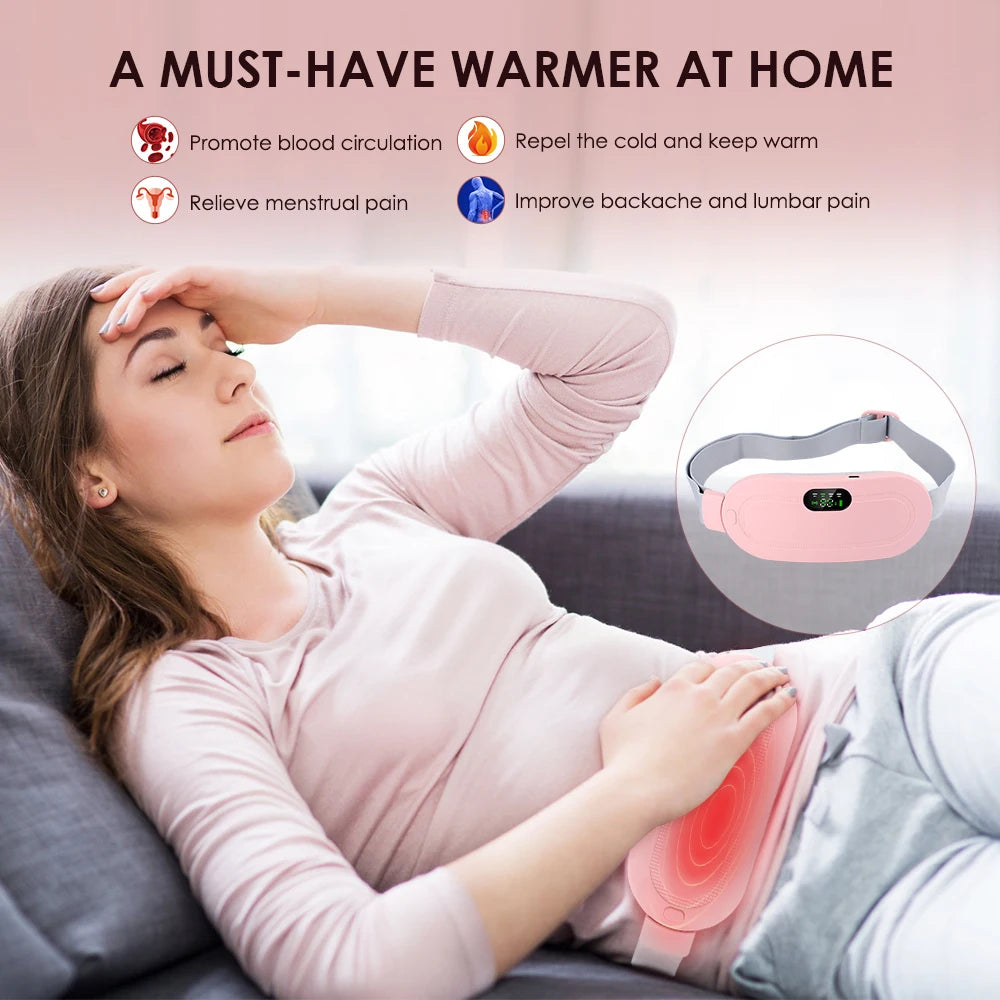 Smart Heating Massage Belt for Instant Relief